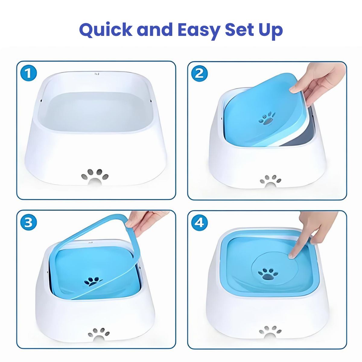 Drip Free Water Bowl