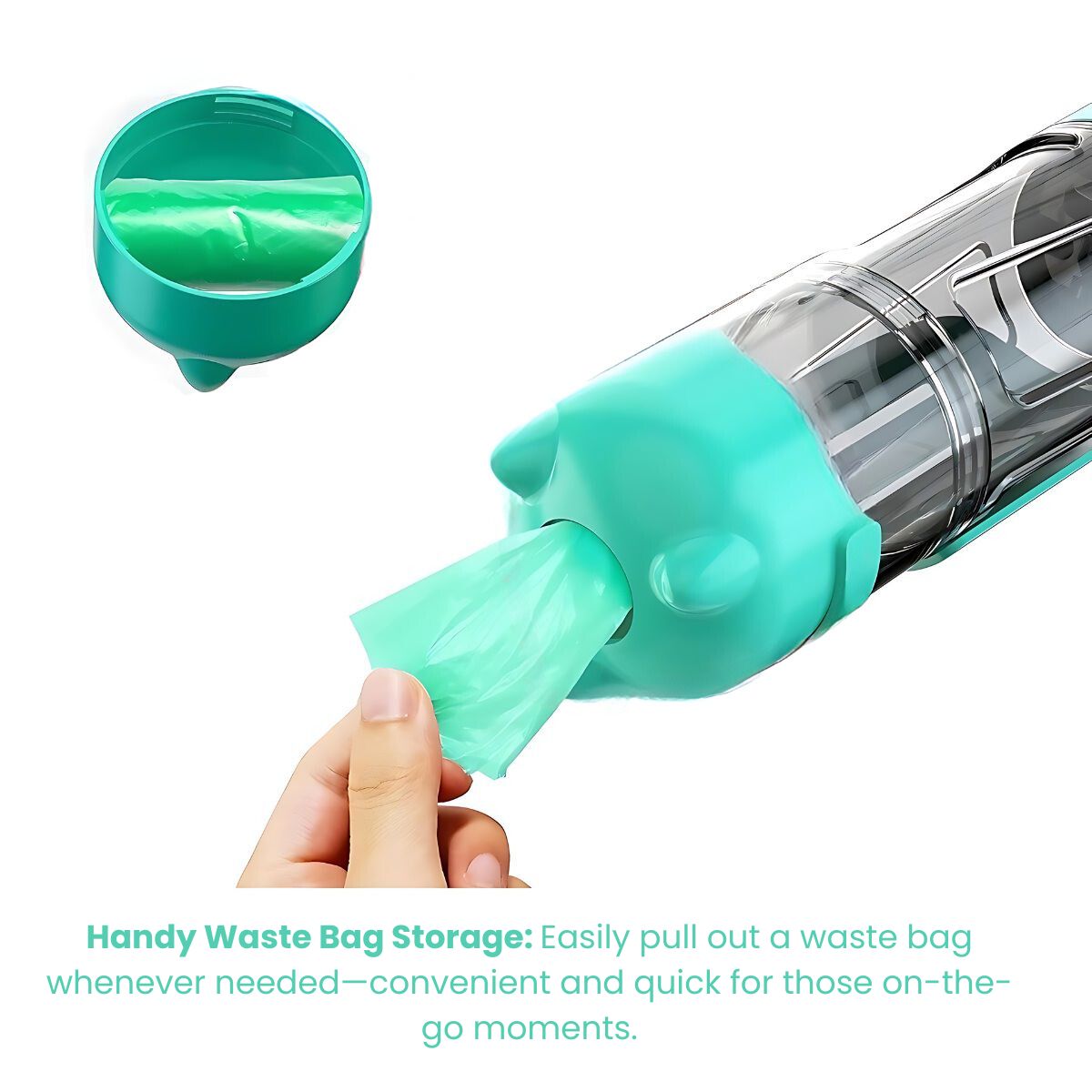 All-In-One Doggie Travel Bottle