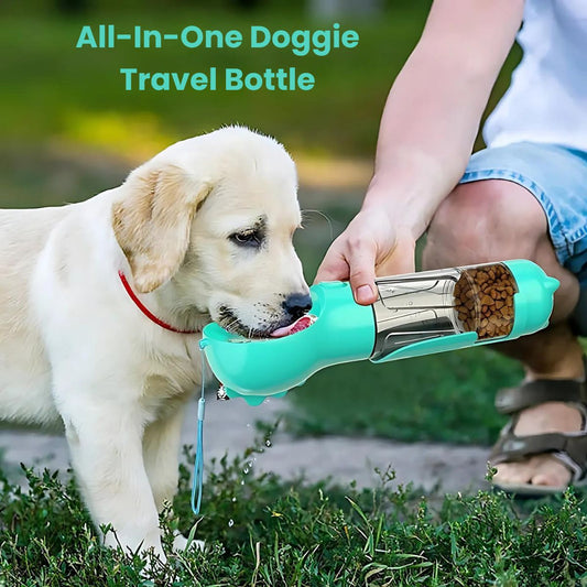 All-In-One Doggie Travel Bottle