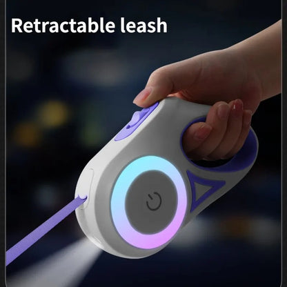 Retractable LED Dog Leash